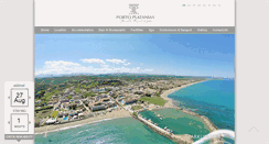 Desktop Screenshot of portoplatanias.gr